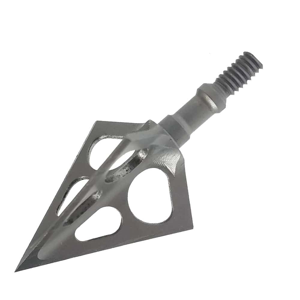 Muzzy Broadhead One 3 Blade Solid Stainless Steel 100 Grain 3 Pack 1 1/8″ Cut 283