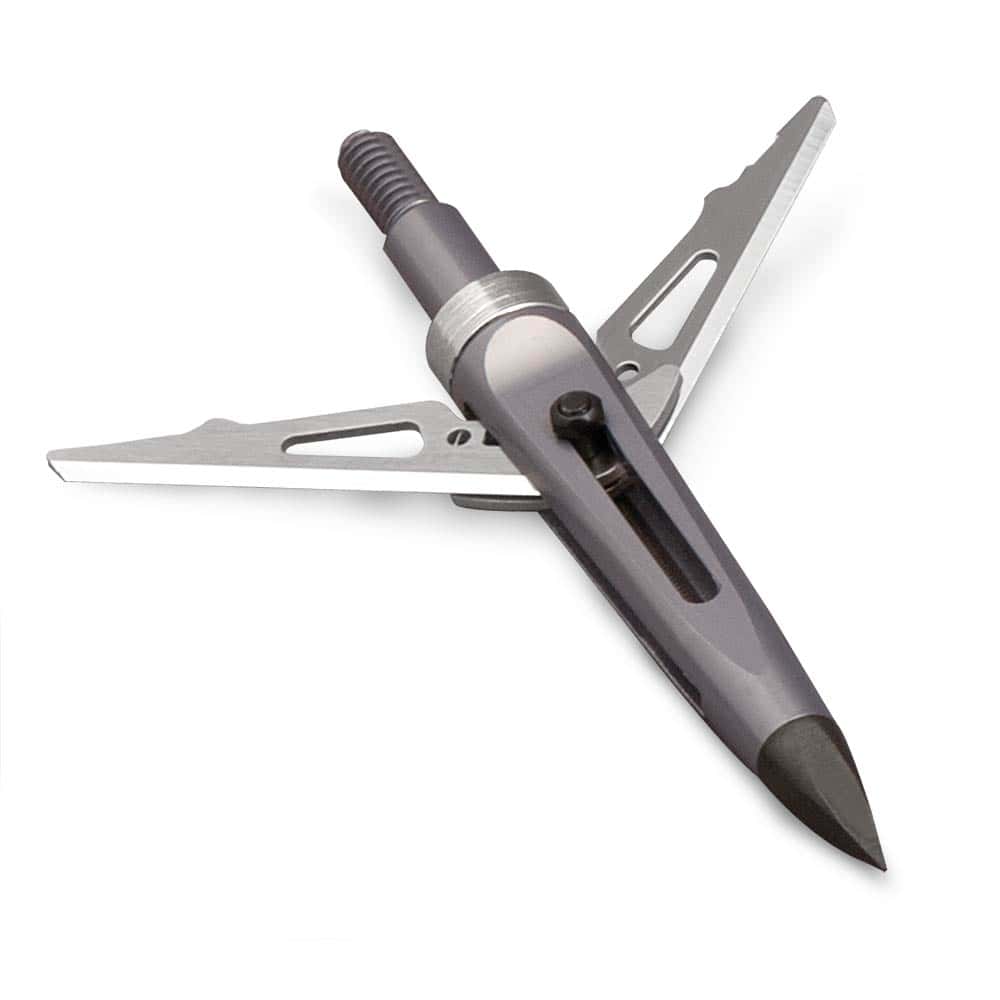 New Archery Products Broadhead Killzone Trophy Tip 2″ Cut 2 Blade 100 Grain 3 Pack Mechanical NAP-60-997