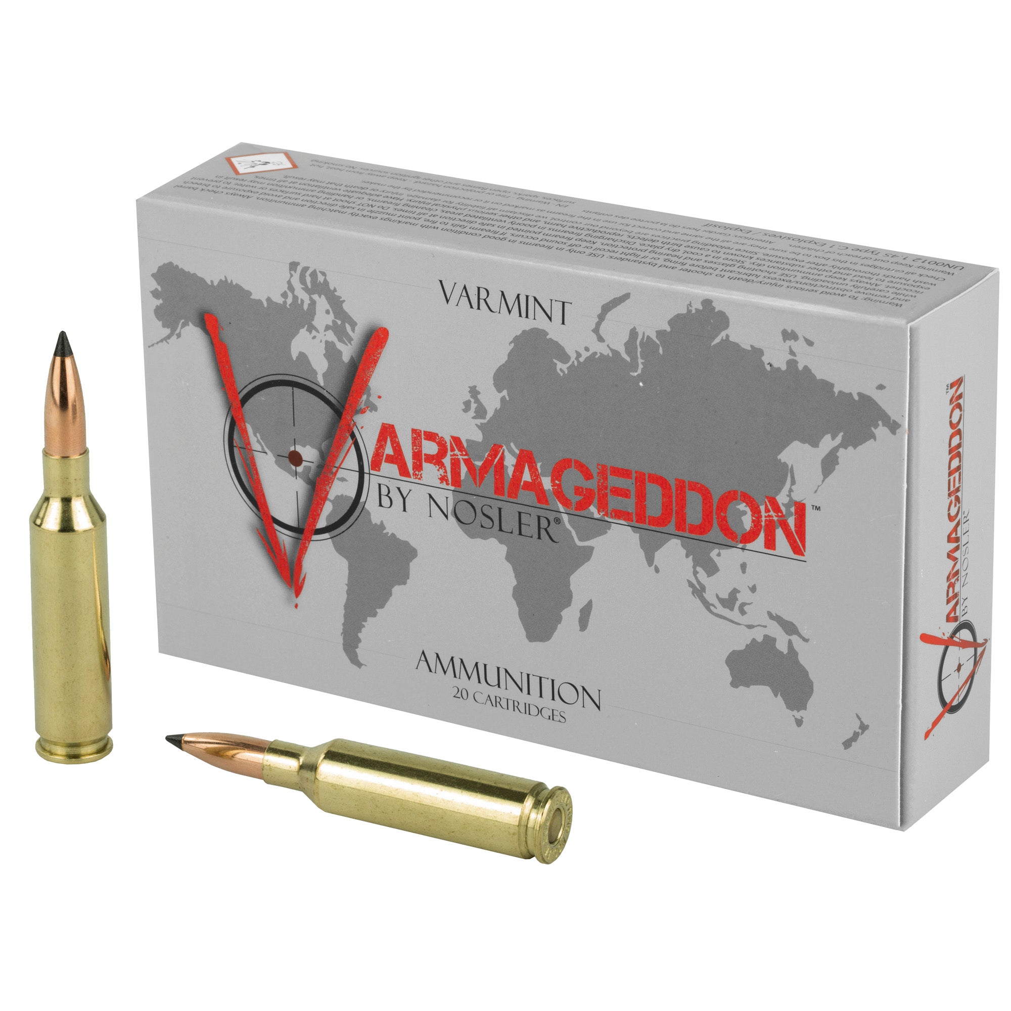Nosler 6mm Creedmoor Varmageddon 70gr FB Tipped Ammo 3550 FPS