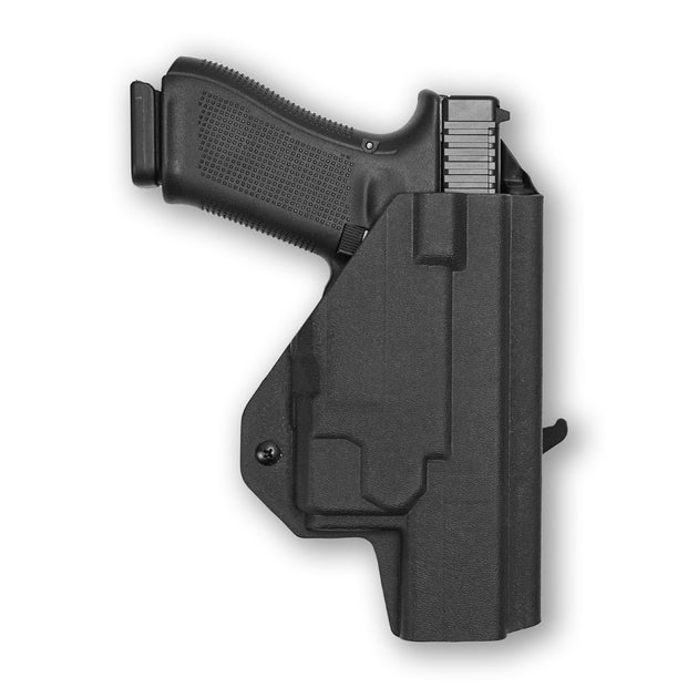 Glock 34 with Solofish SL-1091 Light OWB Holster