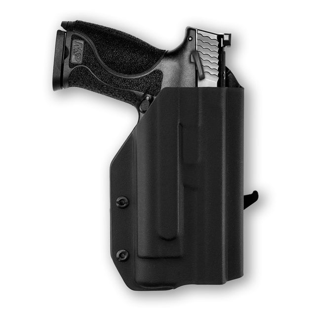 Smith & Wesson M&P 9/40 5" Full Size Manual Safety with Streamlight TLR-1/1S/HL Light OWB Holster