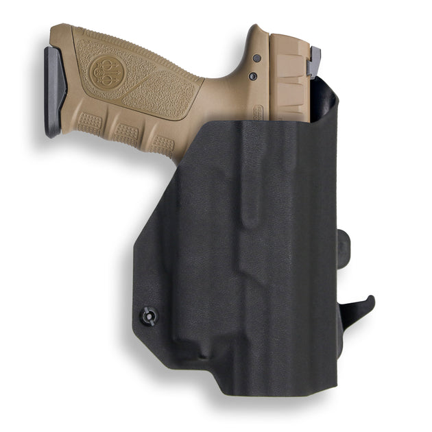 Beretta APX Full Size with Olight PL-Mini 2 Valkyrie Light OWB Holster