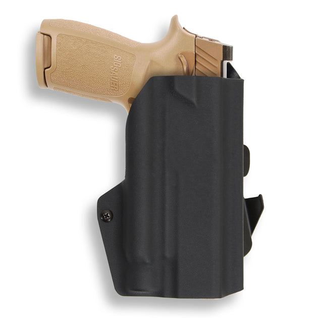 Sig Sauer P320-M17 with Olight PL-Pro Valkyrie Light OWB Holster