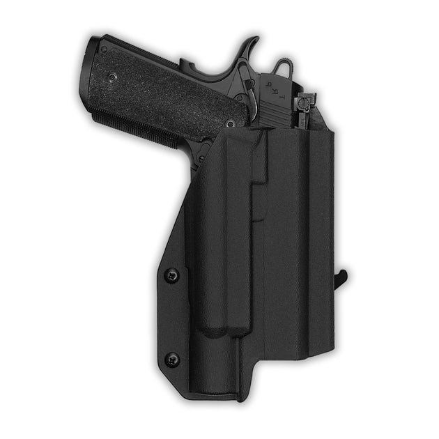 Colt Commander 1911 4" 45ACP Railed with Surefire X300T-B Light OWB Holster
