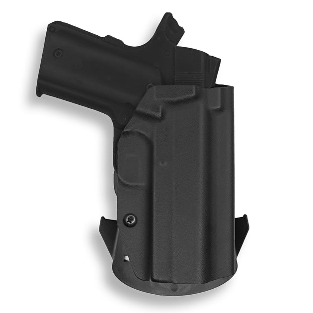 1911 3.25" Defender 45ACP Railed OWB Holster