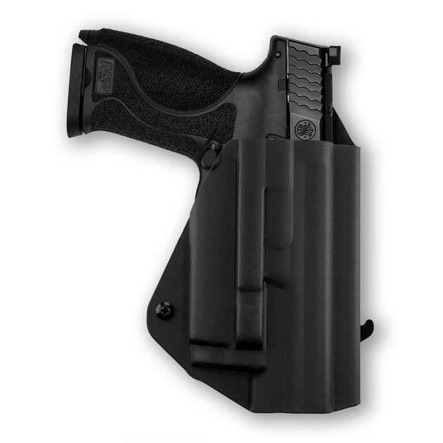 Smith & Wesson M&P 9/40 4.25" with Olight Baldr RL Mini Light OWB Holster