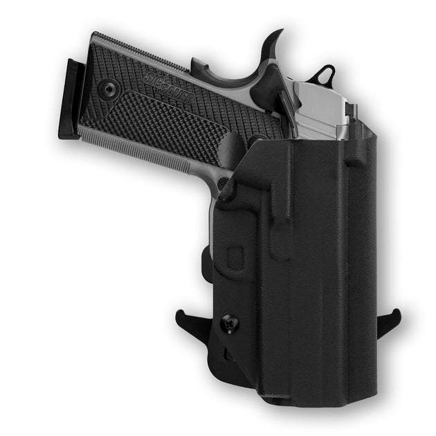 Sig Sauer 1911 3.3" 45ACP Railed OWB Holster