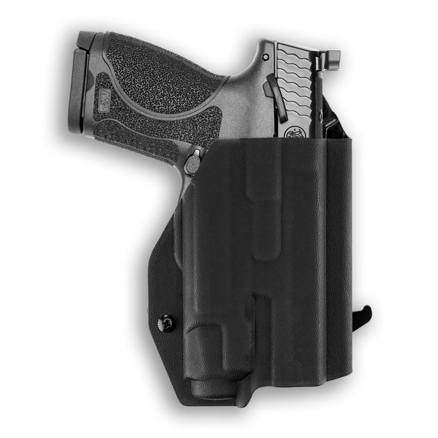 Smith & Wesson M&P 9C/40C 3.5" Compact with Streamlight TLR-7/7A/7X Light OWB Holster