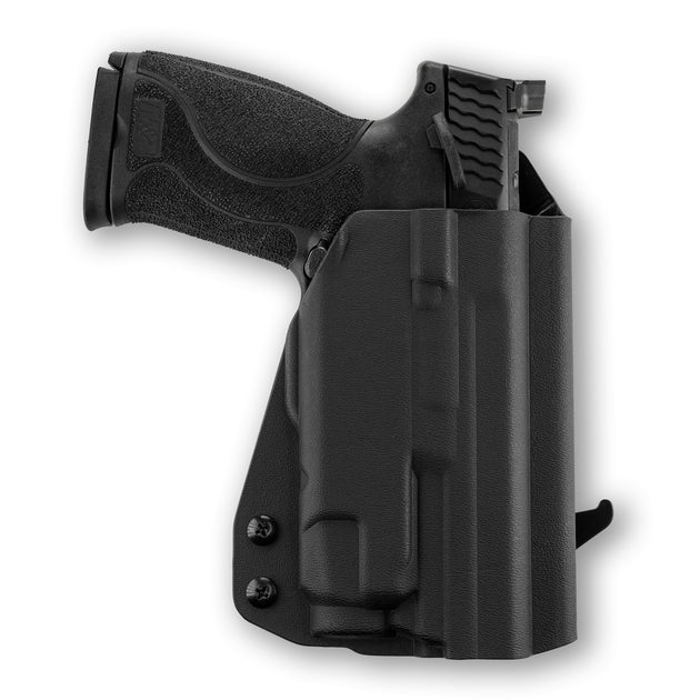Smith & Wesson M&P 10MM M2.0 4" Carry Comp Manual Safety with Streamlight TLR-7/7A/7X Light OWB Holster