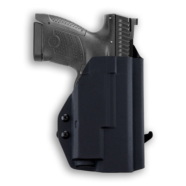 CZ P-10 S with Streamlight TLR-7/7A/7X Light OWB Holster