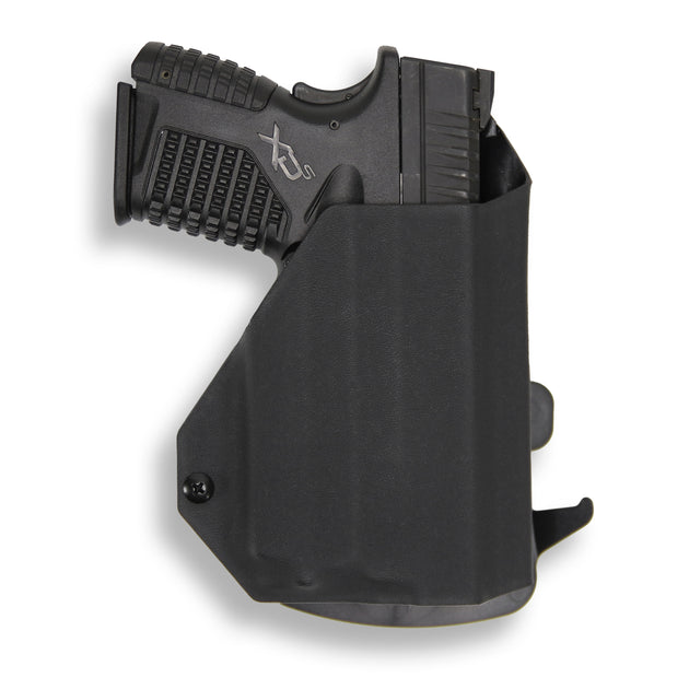Springfield XD-S 3.3" 9MM/.40SW with Olight PL-Mini 2 Valkyrie Light OWB Holster