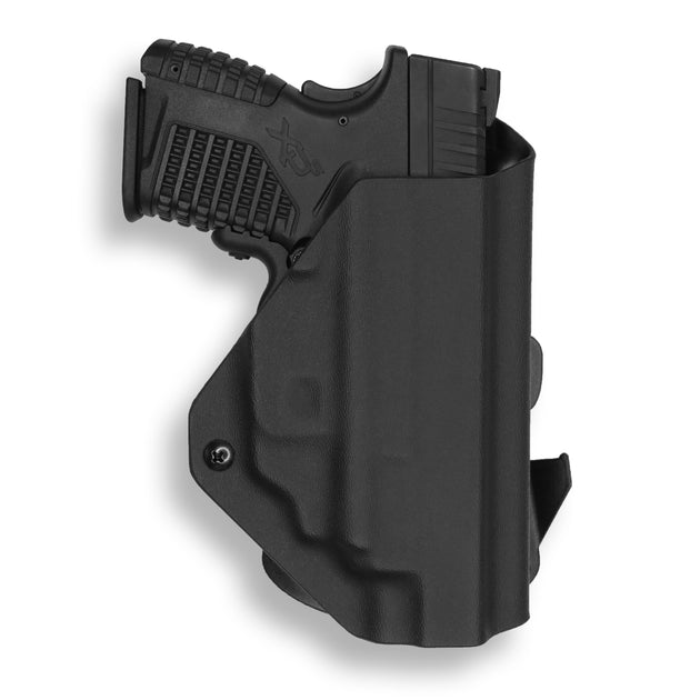 Springfield XD-S 4" 9MM/.40SW with Crimson Trace LG-469 Laser OWB Holster