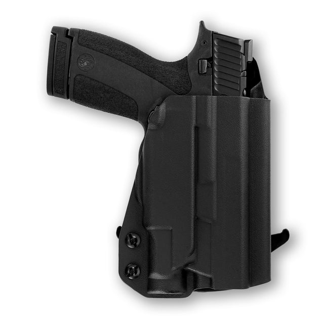 Smith & Wesson M&P Shield X Thumb Safety with Streamlight TLR-7 Sub Light OWB Holster