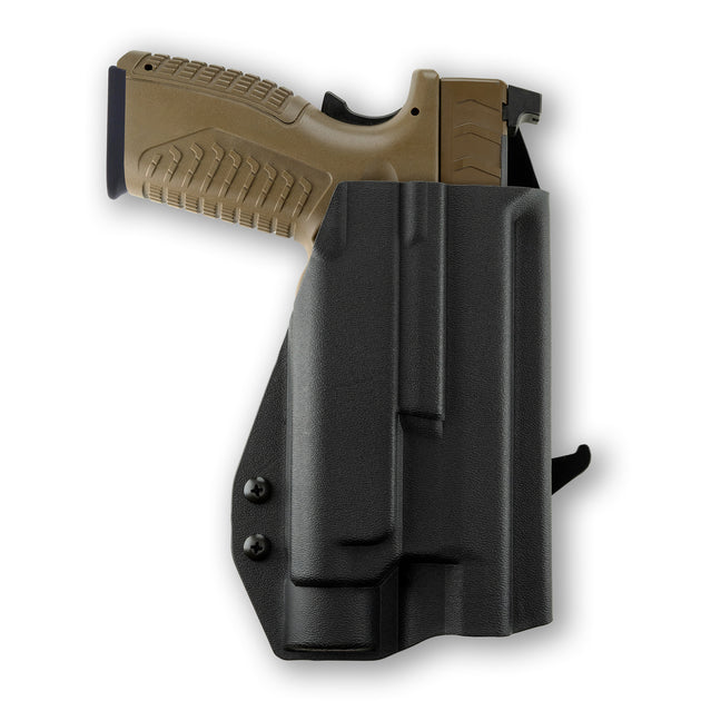 Springfield XD-M 4.5" Full Size 9MM/.40SW with Streamlight TLR-1/1S/HL Light OWB Holster