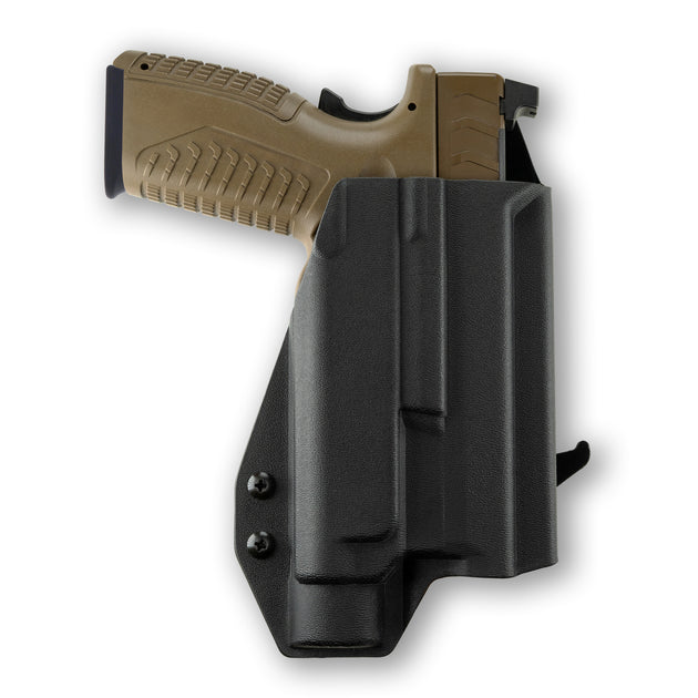 Springfield XD-M 3.8" Compact 9MM/.40SW with Streamlight TLR-1/1S/HL Light OWB Holster