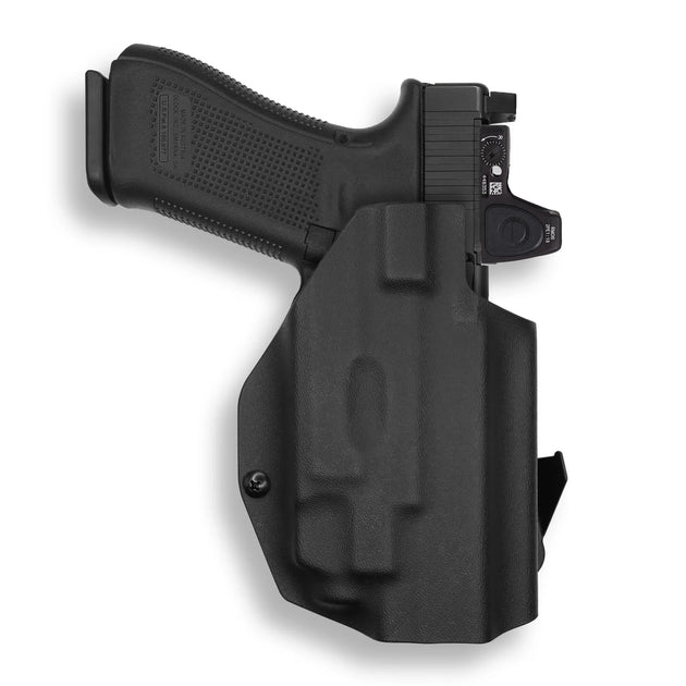 Glock 17 MOS with Streamlight TLR-8/8A Light/Laser Red Dot Optic Cut OWB Holster