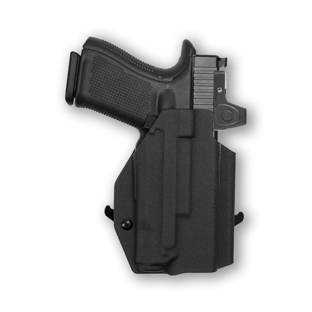 Glock 19 MOS with Inforce WILD1 Light Red Dot Optic Cut OWB Holster