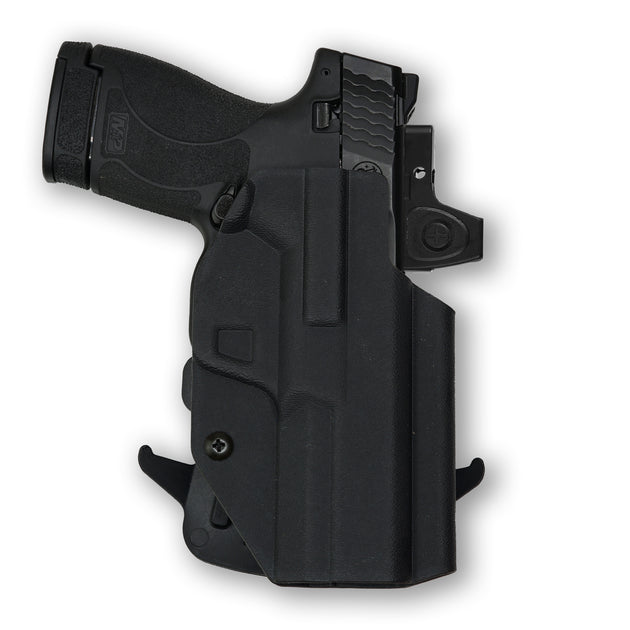 Smith & Wesson M&P Shield Plus 4" Red Dot Optic Cut OWB Holster