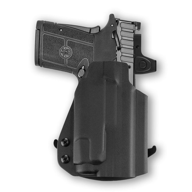 Smith & Wesson Equalizer with Streamlight TLR-7/7A/7X Light Red Dot Optic Cut OWB Holster
