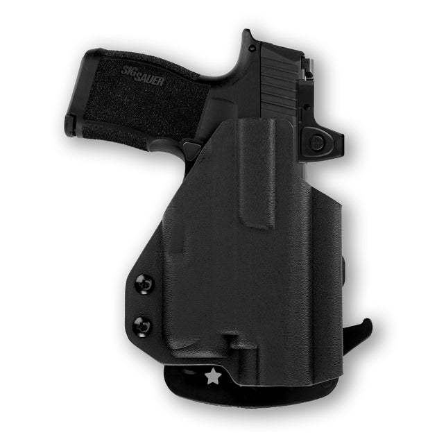 Sig Sauer P365 XL with Streamlight TLR-6 Light/Laser Red Dot Optic Cut OWB Holster