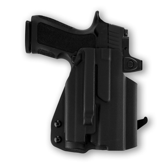 Sig Sauer P320-XCompact with Olight Baldr S Light Red Dot Optic Cut OWB Holster