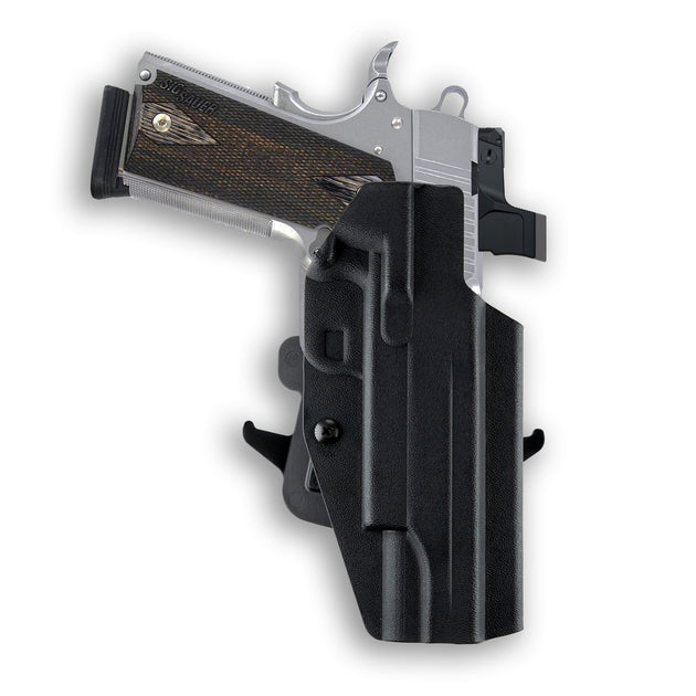 Sig Sauer 1911 5" 45ACP Railed Red Dot Optic Cut OWB Holster