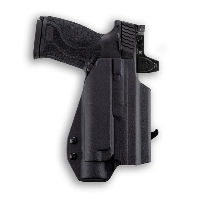Smith & Wesson M&P 10MM M2.0 4.6" Full Size with Streamlight TLR-1/1S/HL Light Red Dot Optic Cut OWB Holster