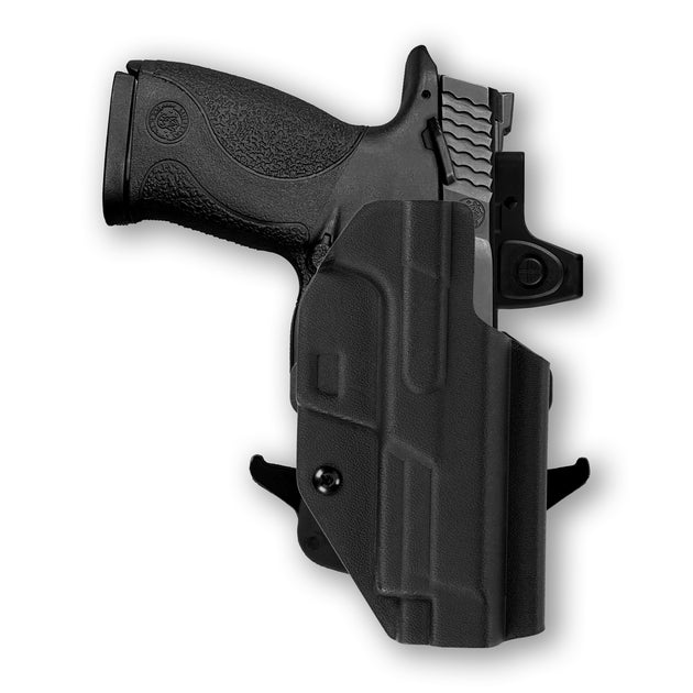 Smith & Wesson M&P 45 Manual Safety Red Dot Optic Cut OWB Holster