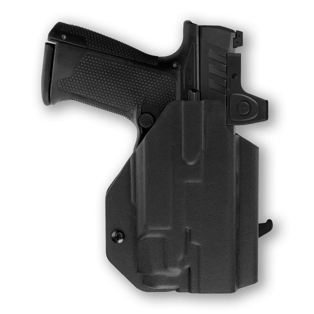 Walther PDP F-Series 4" with Streamlight TLR-7/7A/7X Light Red Dot Optic Cut OWB Holster
