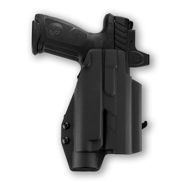 Beretta APX A1 Full Size with Streamlight TLR-1/1S/HL Light Red Dot Optic Cut OWB Holster