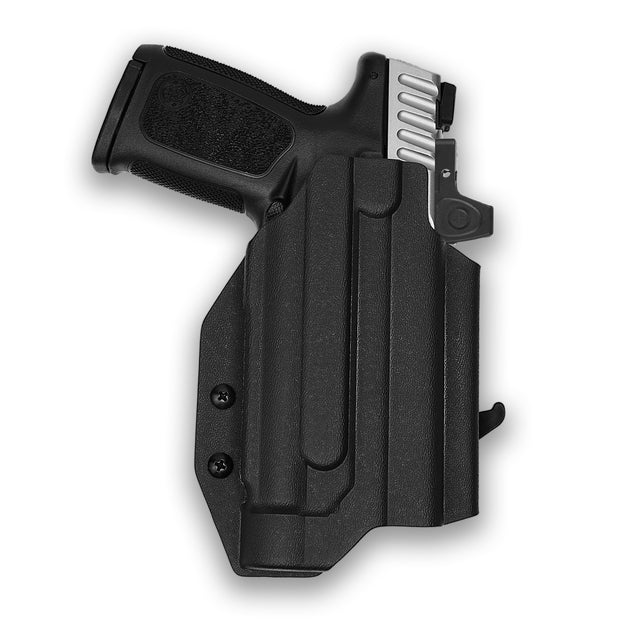 Smith & Wesson SD9 2.0 with Streamlight TLR-1/1S/HL Light Red Dot Optic Cut OWB Holster