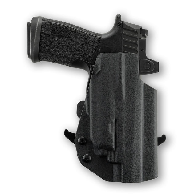 Sig Sauer P365-Fuse with Crimson Trace CMR-201 Rail Master Universal Laser Red Dot Optic Cut OWB Holster