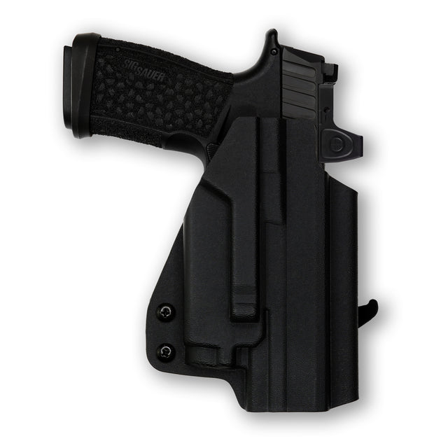 Sig Sauer P365-Fuse with Olight Baldr RL Mini Light Red Dot Optic Cut OWB Holster