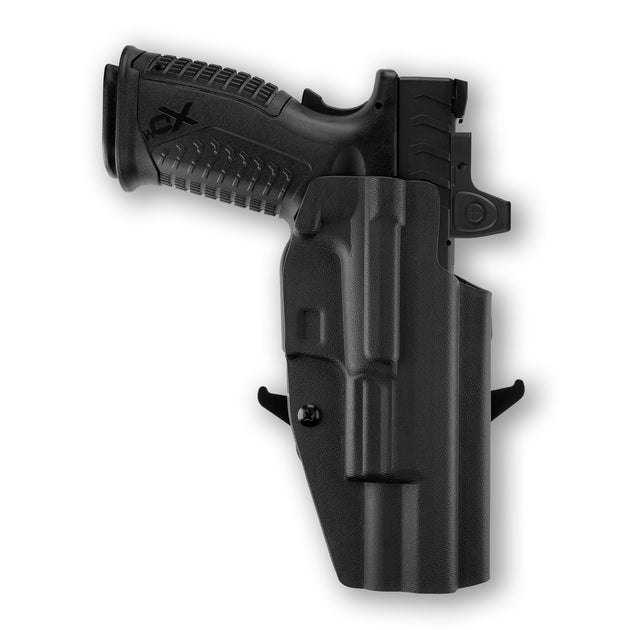 Springfield XD-M Elite 10MM OSP 4.5" Threaded Barrel Red Dot Optic Cut OWB Holster