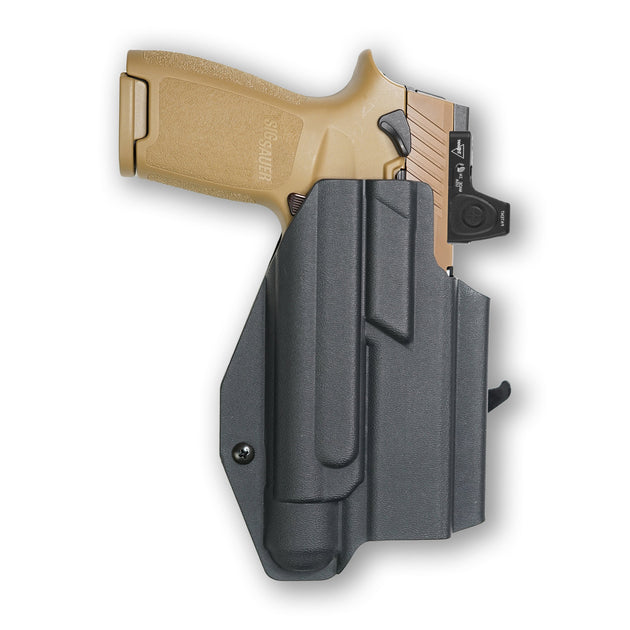 Sig Sauer P320 Full Size 9MM/.40SW with Streamlight TLR-1/1S/HL Light Red Dot Optic Cut OWB Holster