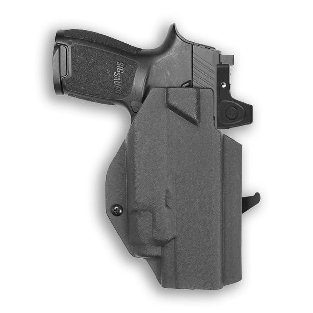 Sig Sauer P320 Full Size 9MM/.40SW with Streamlight TLR-8/8A Light/Laser Red Dot Optic Cut OWB Holster