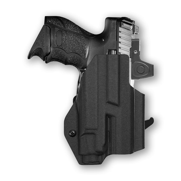 Heckler & Koch VP9SK with Streamlight TLR-7/7A/7X Light Red Dot Optic Cut OWB Holster