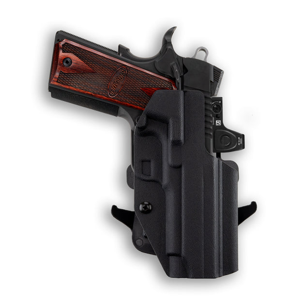 Sig Sauer 1911 4.2" No Rail 45ACP Red Dot Optic Cut OWB Holster