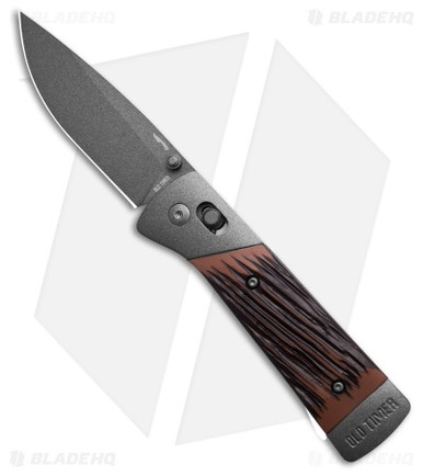 Old Timer Frontier Pivot Lock Knife Luxewood Composite
