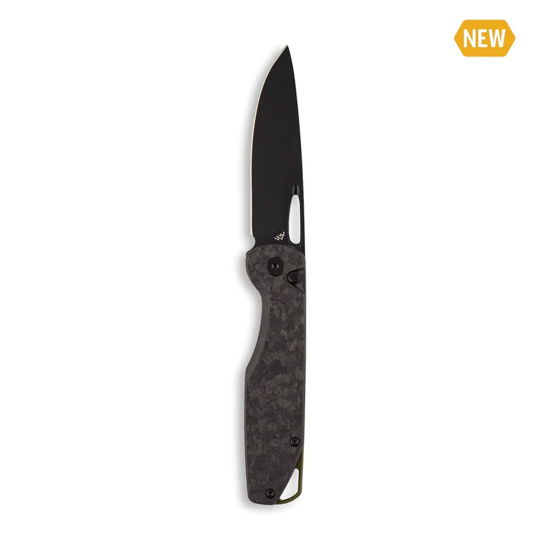 Outdoor Edge 3.3″ Kaytan Folding Pocket Knife Carbon Fiber KN-1C