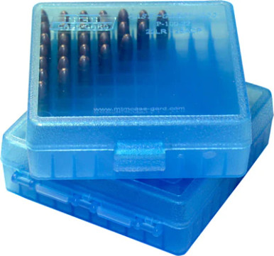 MTM Case-Gard Ammo Box 100 Round Flip Top for .22 Lr
