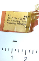 27: PIN, retaining screw, adjusting, backsight