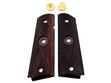 PARA 1911 Size Walnut Checkered Grip Project