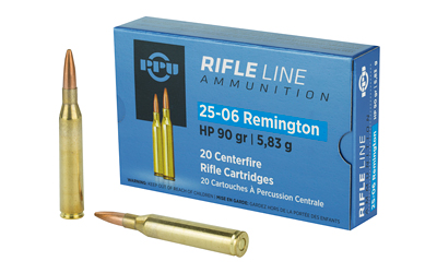 Prvi Partizan, Rifle, 25-06 Rem, 90 Grain, Hollow Point, 20 Round Box