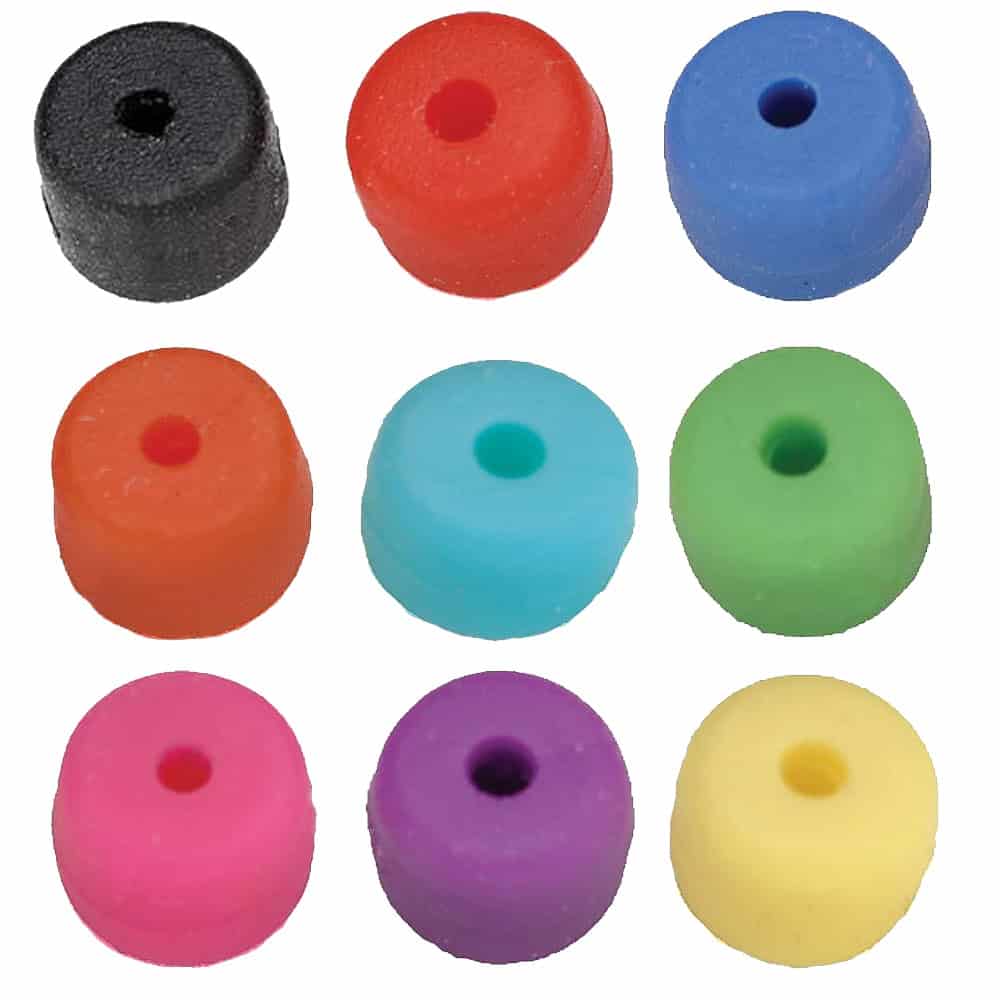 Pine Ridge Archery Nitro Speed Button Black Red Blue Orange Green Pink Purple Yellow Turquoise 6pk