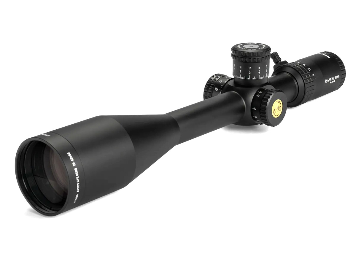Athlon Optics 10-40x56 Argos BTR Gen3, SFP ABLR4 MOA Reticle, 1/8 MOA, 30mm Tube