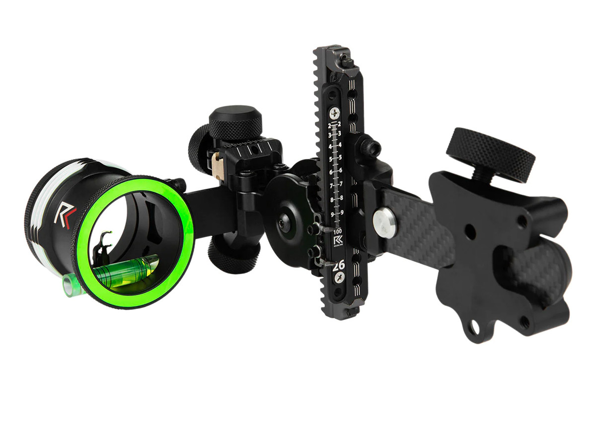 Redline Torch 2 Pin Vertical Bow Sight, Gray, Left Hand