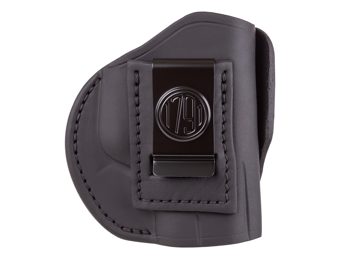 1791 Gunleather 4-Way Holster, IWB/OWB, Size 3, Stealth Black, RH