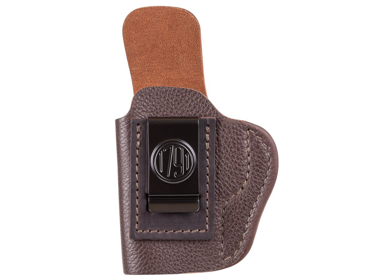 1791 Gunleather Fair Chase Deer Skin Holster, IWB, Size 3, Brown, LH