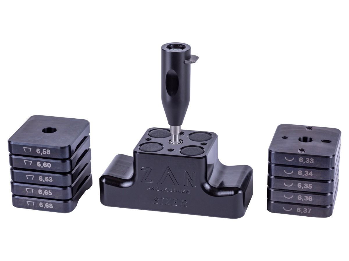 ZAN Projectiles Pellet Sizer, .25 Cal
